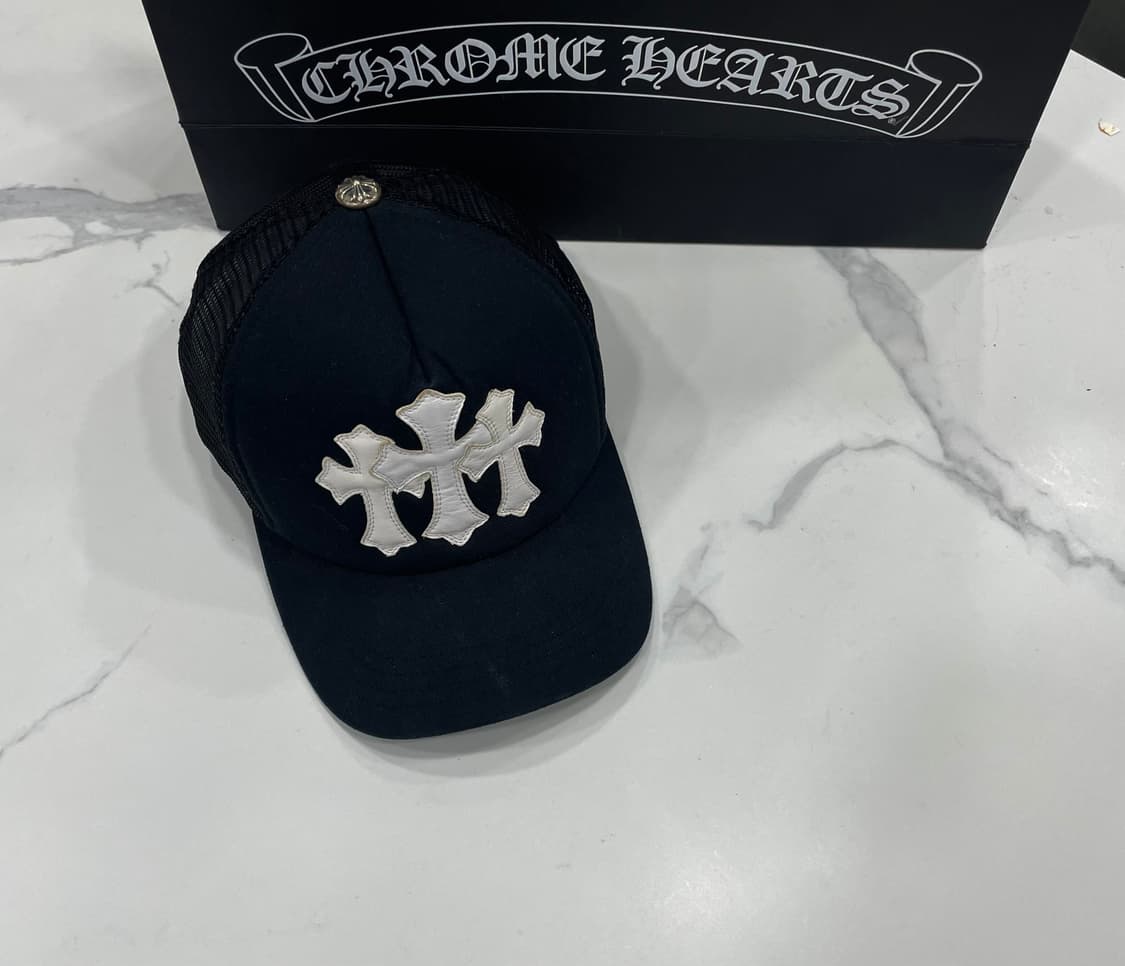 크롬하츠 트리플 패치 트러커 햇 상품이미지1