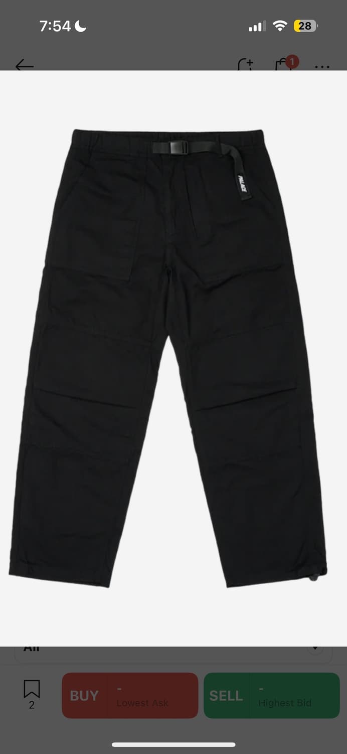 팔라스 Palace 벨터 팬츠 30 사이즈 상품이미지1