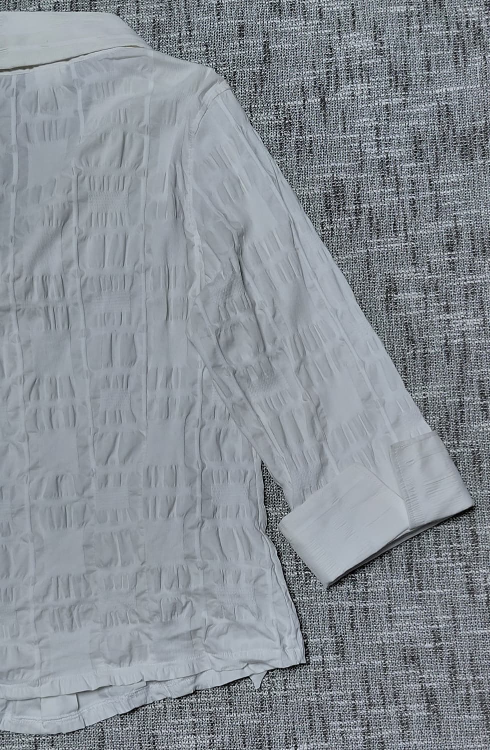 [MADE IN ITALY] NARACAMICIE 입체 링클 7부 셔츠 상품이미지9