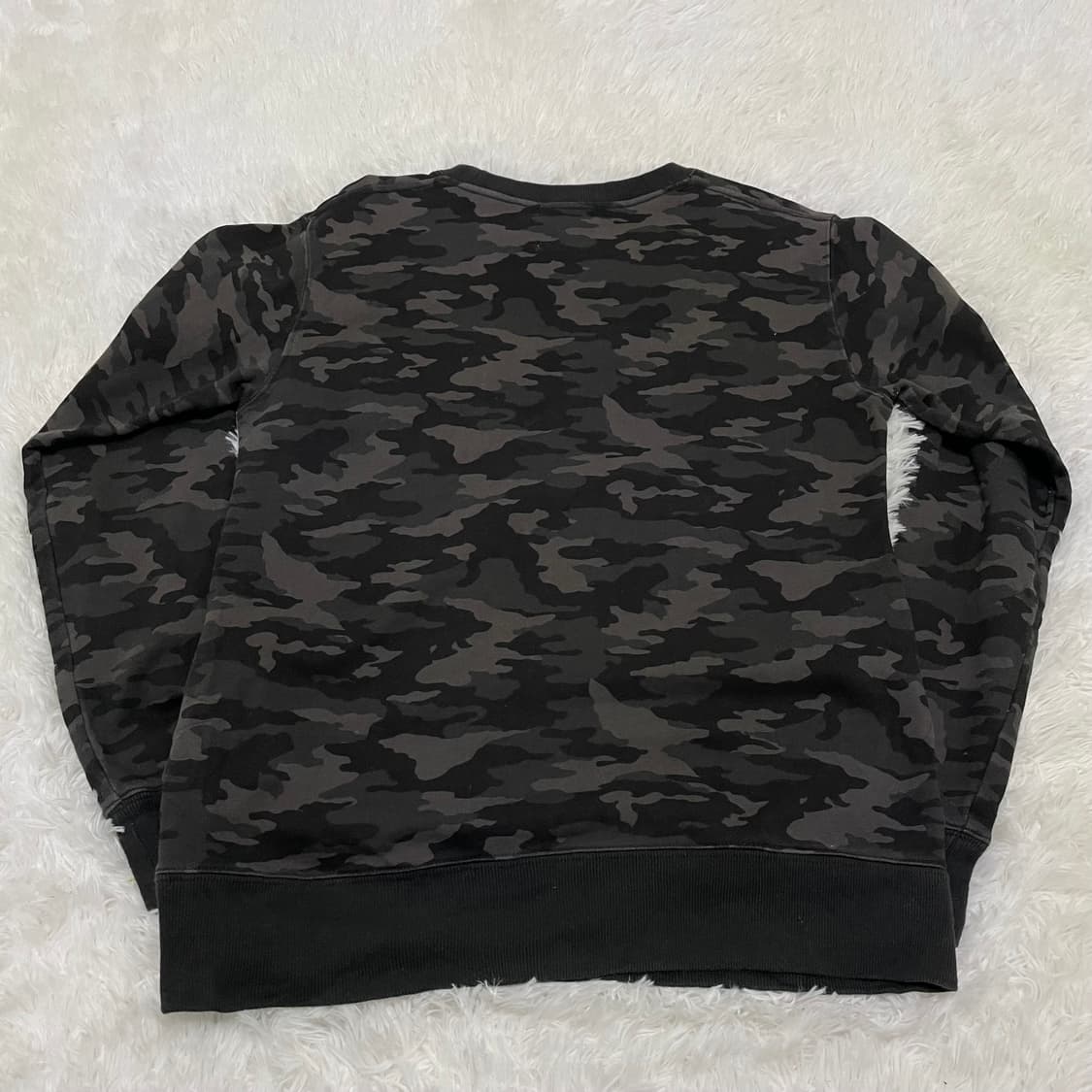 빈티지 빔즈 하트 블랙 밀리터리 맨투맨 868 y2k 스트릿 모리 갸루  상품이미지2