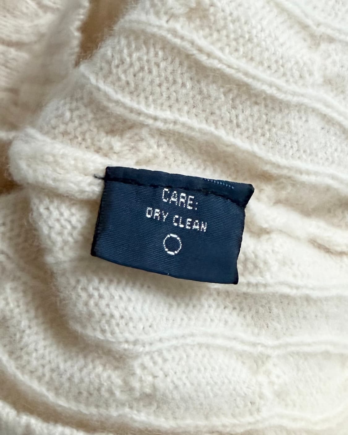 Polo 랄프로렌 우먼 아이보리 램스울 케이블 브이넥 니트 상품이미지7