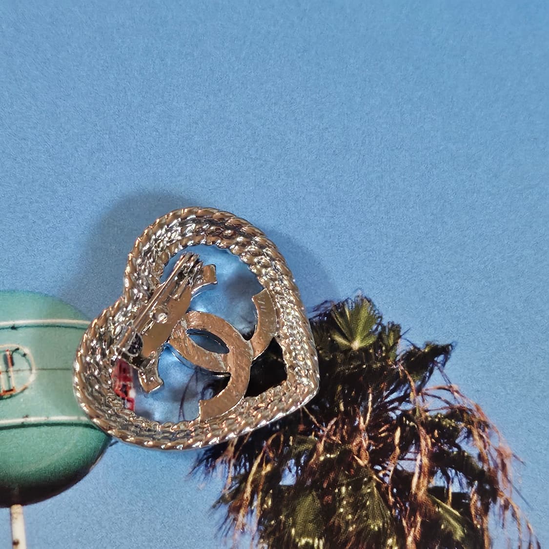 B09 샤넬 빈티지 업사이클링 브로치 상품이미지3