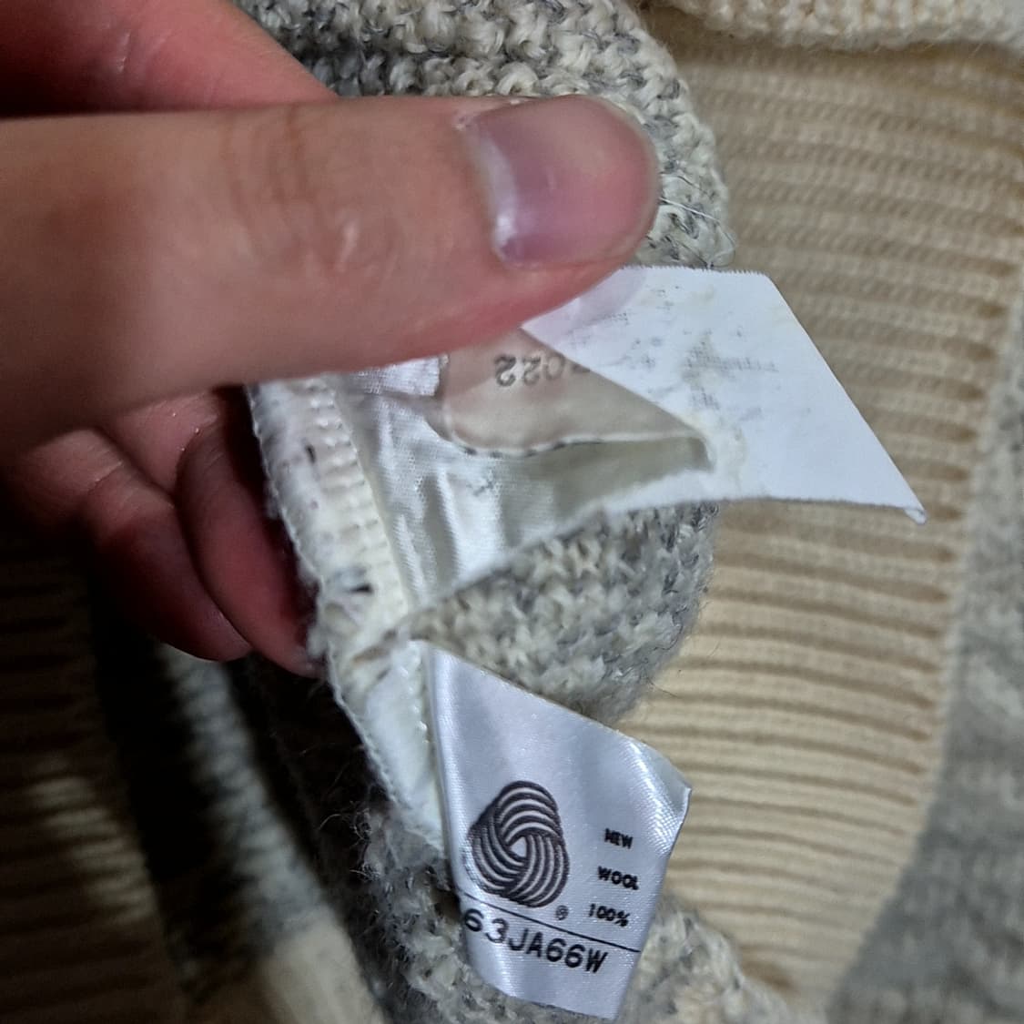 Brirish Taste 패턴 니트 상품이미지5