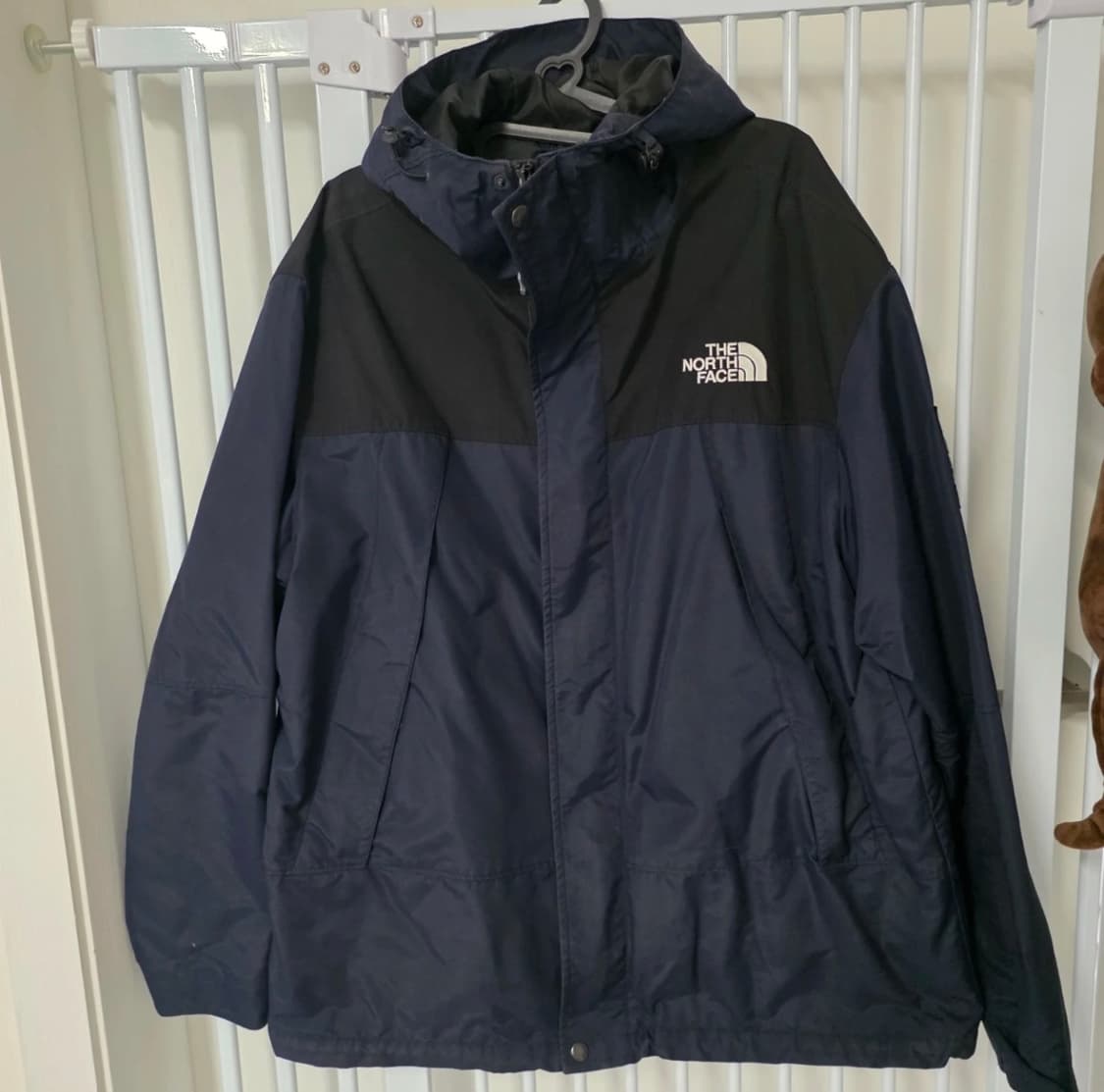 노스페이스 네이비 블랙 바람막이 xl 상품이미지1