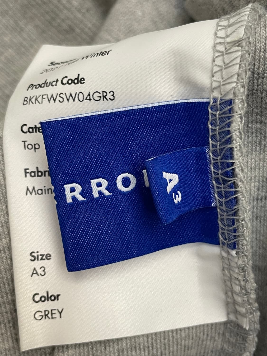 아더에러 메종키츠네 더 블루이스트 스웻셔츠 맨투맨 상품이미지6