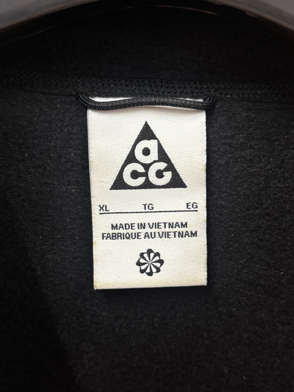 나이키 ACG 폴라텍 후드 블랙 XL 상품이미지4