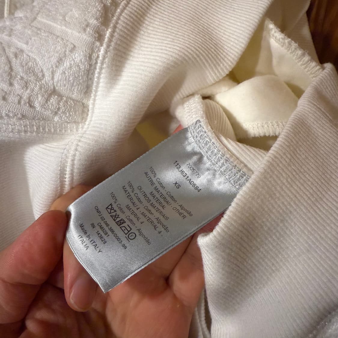 디올 오블리크 후드티셔츠 판매 합니다. 상품이미지5