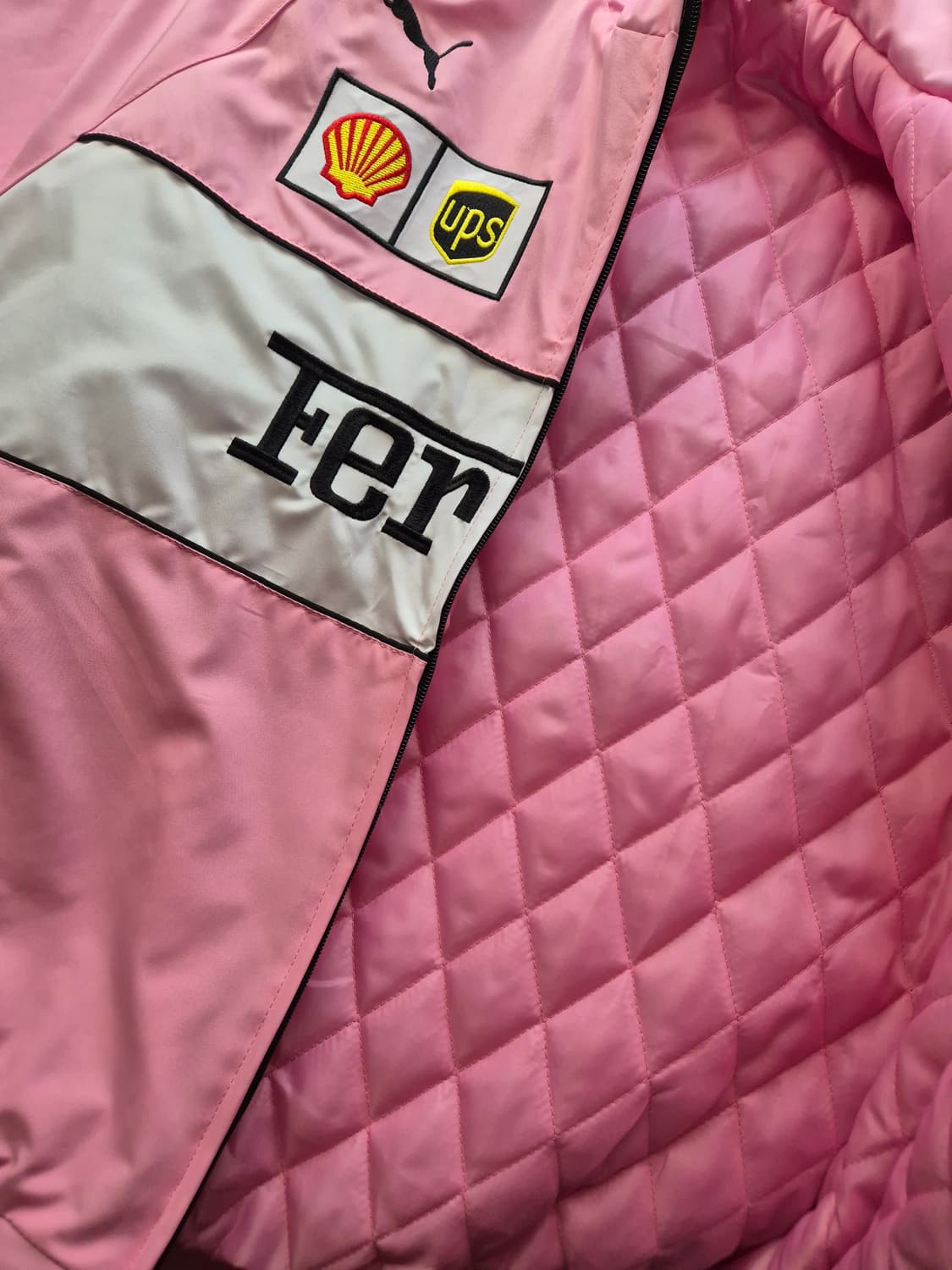 페라리 F-1 자켓 핑크 XL 상품이미지2