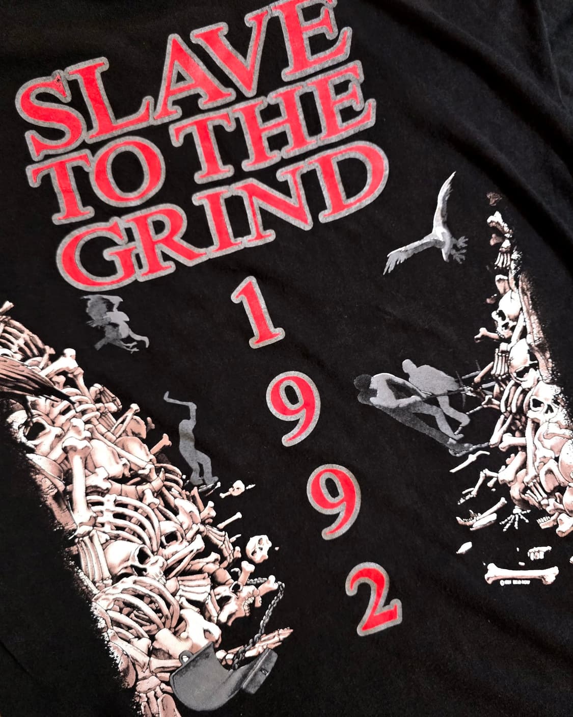 스키드 로우 빈티지 밴드 티셔츠 (Skid Row Band Tee) 상품이미지4