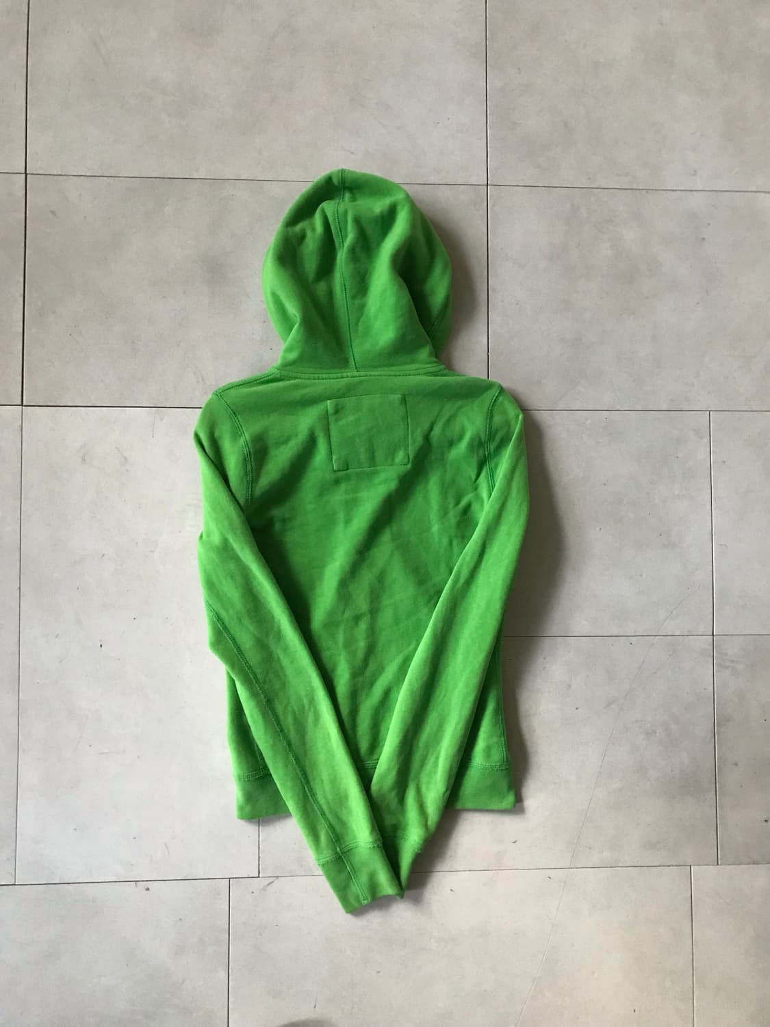 아베크롬비 라이트그린 슬림핏 후드집업 상품이미지7