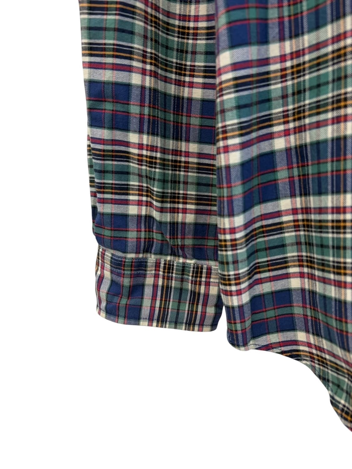 90s 폴로 마드라스 셔츠 (XL)  상품이미지6