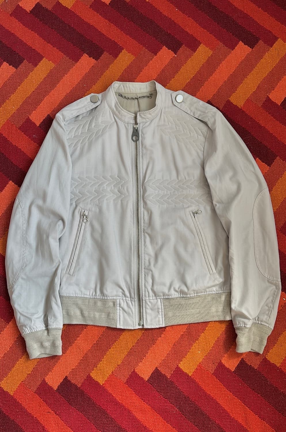 Laurel Pattern Light Bomber Jacket 상품이미지2