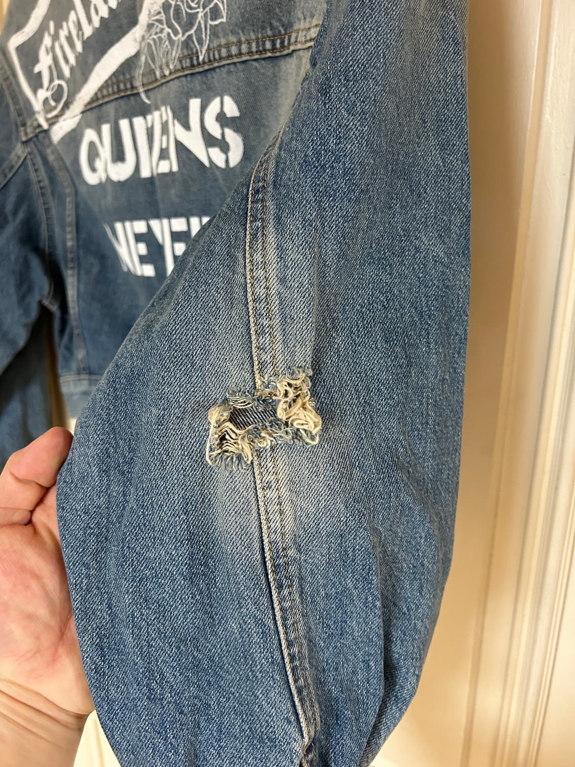 이로 데님 청자켓 상품이미지6