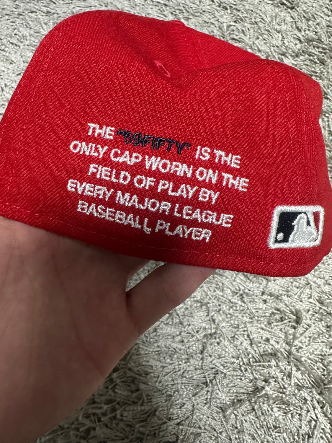 [7 5/8 , 60.6] 뉴에라 59fifty 5950 레드 상품이미지3