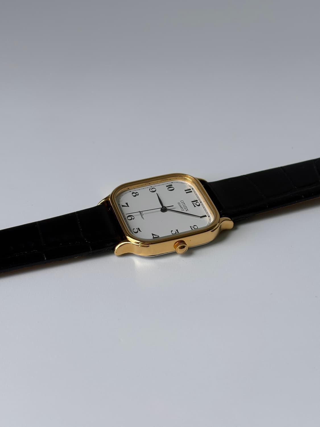 1980s Homer Gold Square Quartz 상품이미지4