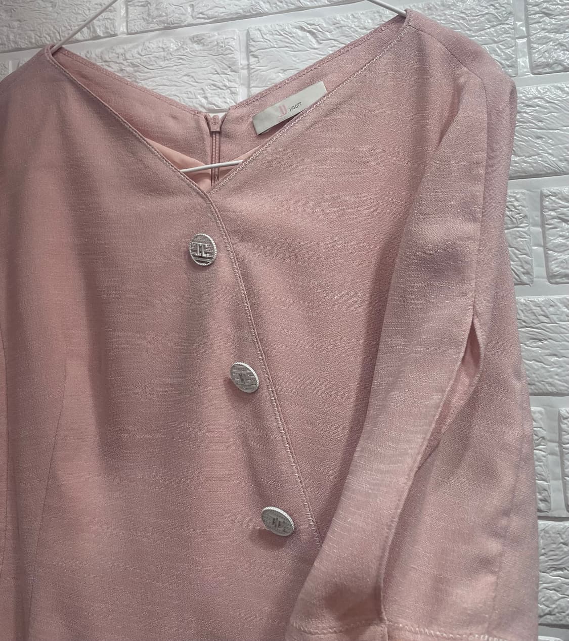 JJ 지고트 반팔롱원피스:) 하객룩상견례룩오피스룩 상품이미지5