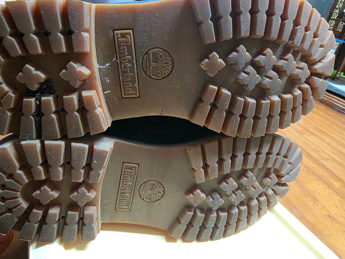 팀버랜드 6인치 네이비 부츠(265) 상품이미지8