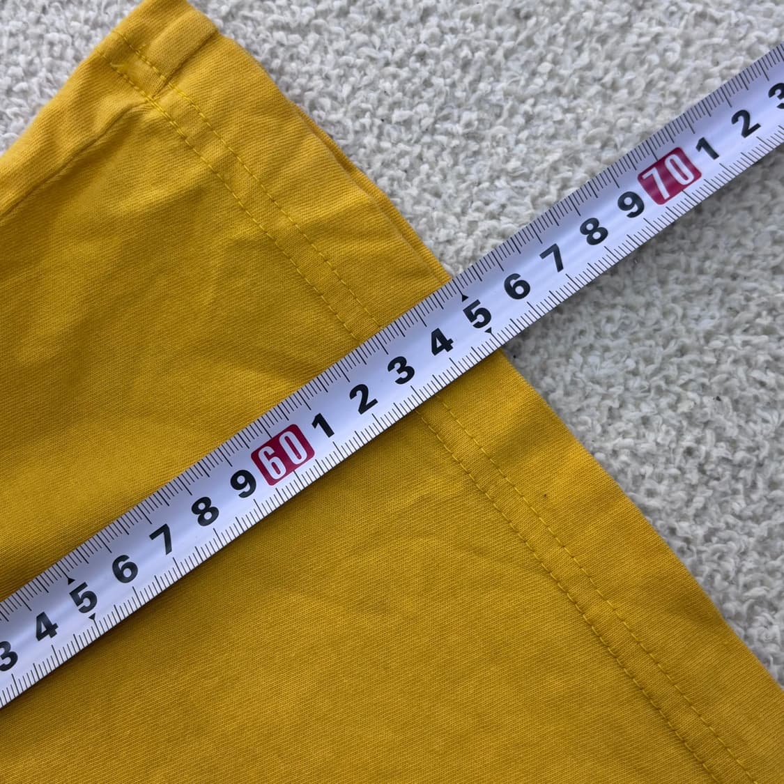 L 게스 빗살 엠보 반팔 티셔츠 0403E 상품이미지5