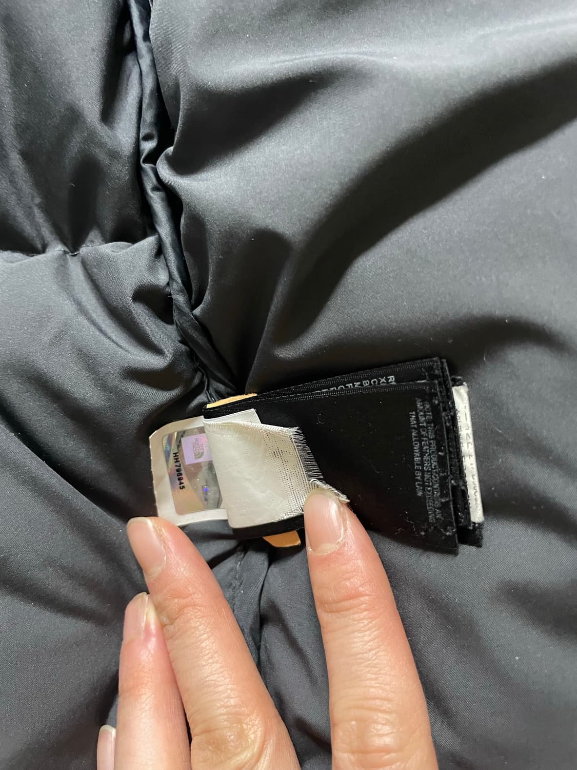 노스페이스 700 히말라야 구스다운 블루 패딩  상품이미지8