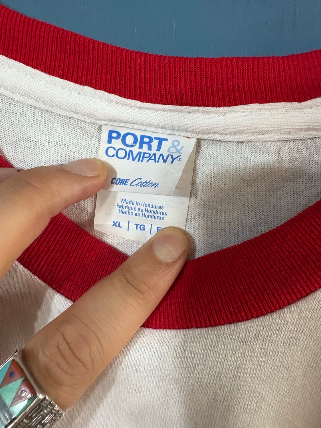 00‘s ports & company Ringer Tee.  상품이미지5
