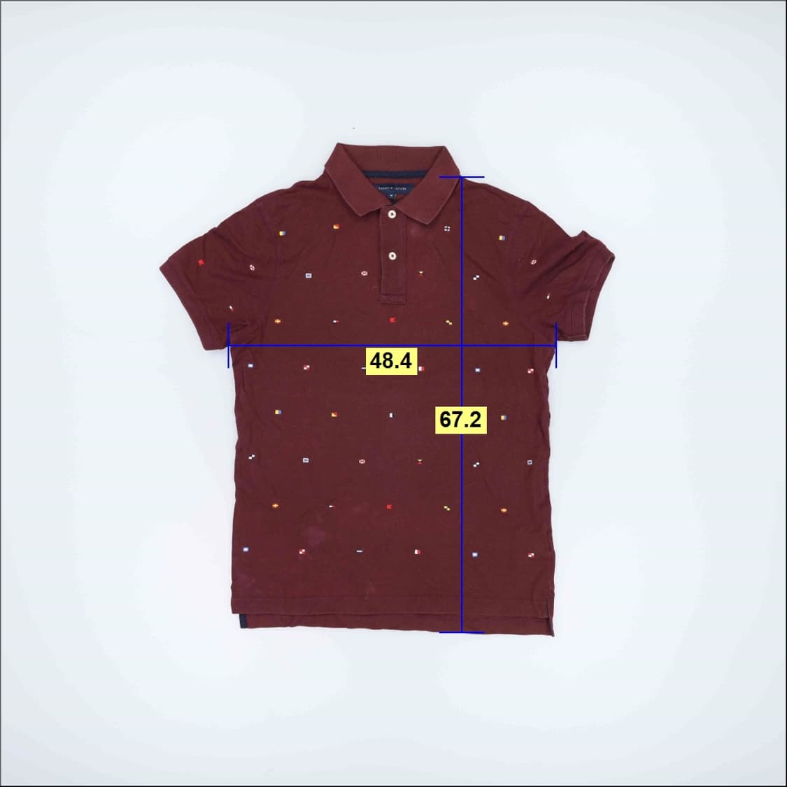 M 타미힐피거 패턴 PK셔츠 0304H1 상품이미지6