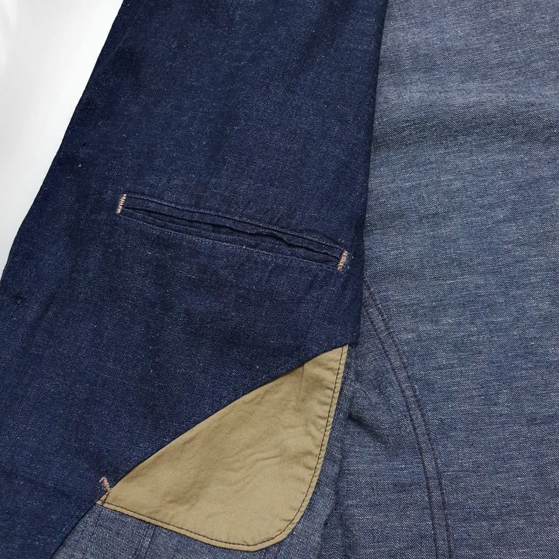 rrl 리넨코튼 스포츠코트 인디고데님 컬러 XL (105~110) 상품이미지8