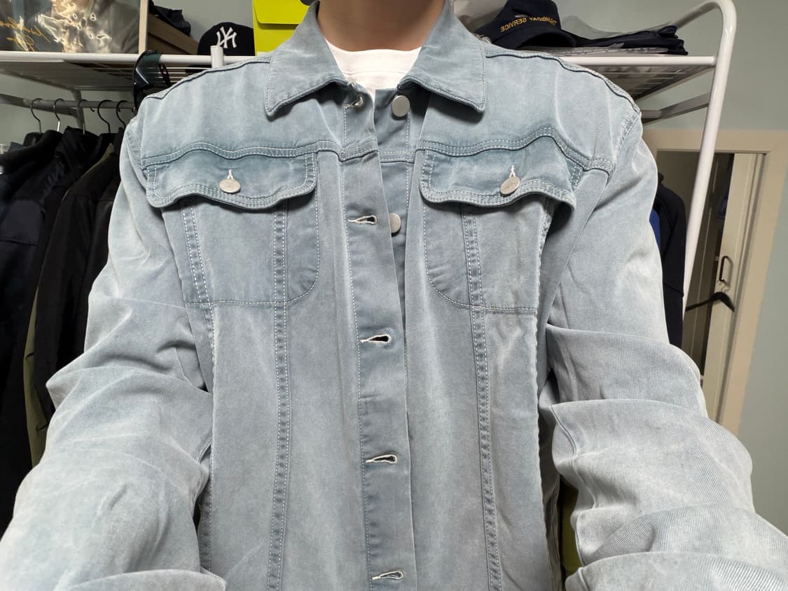 기마구아스 블루 재스퍼 데님자켓 (M) 상품이미지2