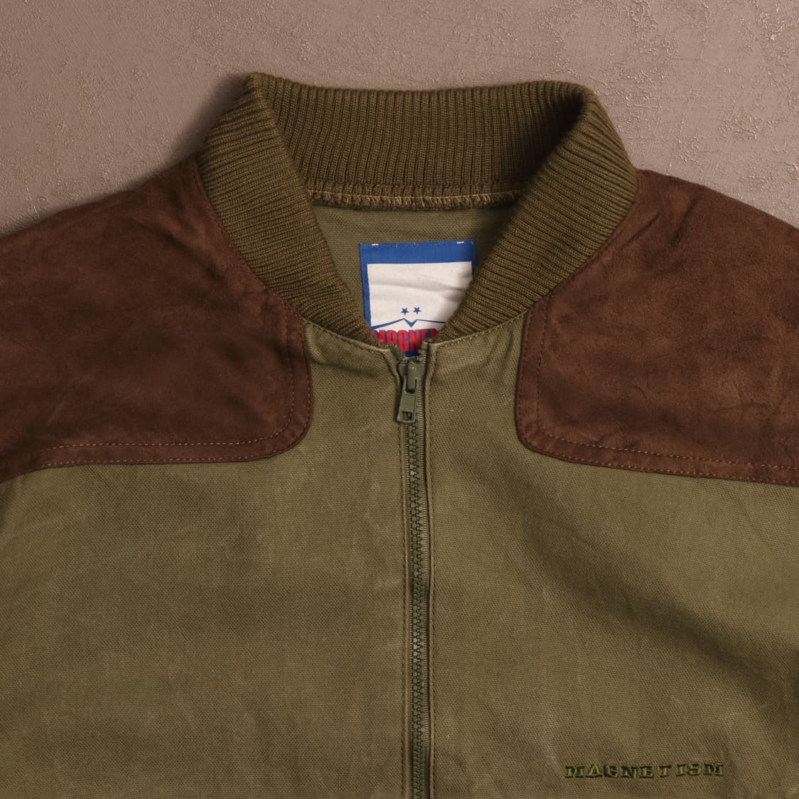 90's 일본빈티지 헤비코튼 워크 블루종 자켓 A1417 상품이미지2