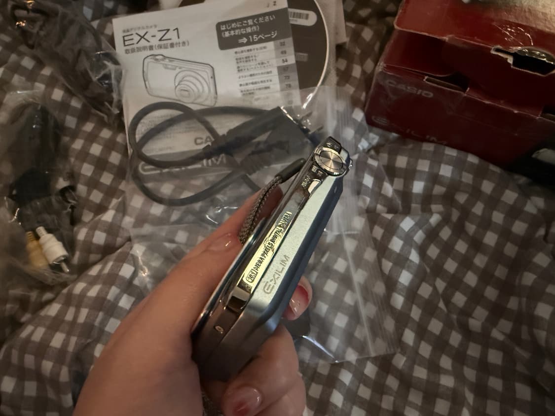 빈티지 카메라 카시오 엑슬림 ex-Z1 Casio exilim Z1 상품이미지7