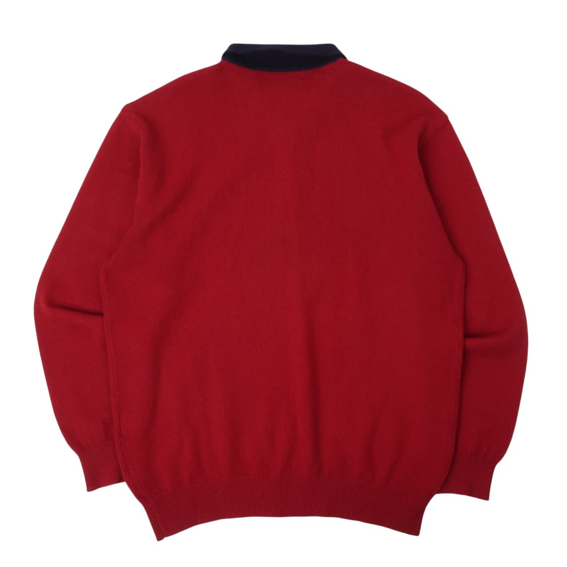 입생로랑 뿌르 옴므 배색 카라 버튼업 니트 상품이미지5