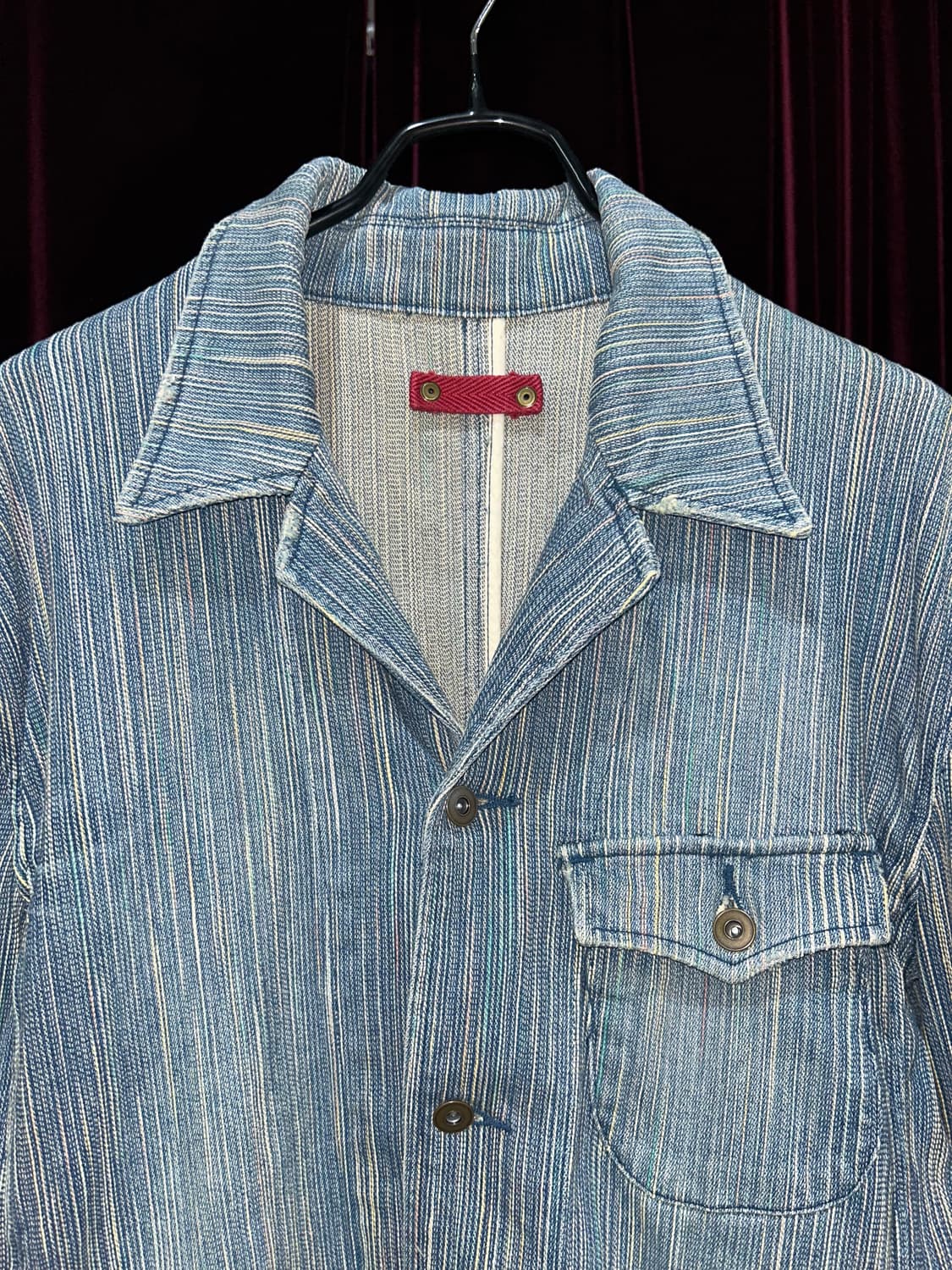FISSARE stretch denim jacket 상품이미지2