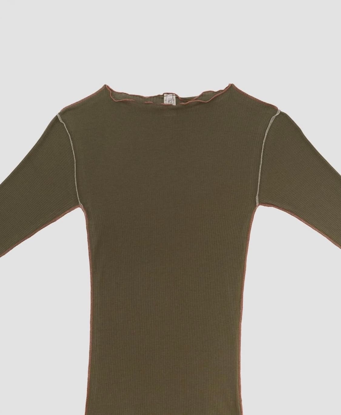 베이스레인지 vein longsleeve conto green 상품이미지3