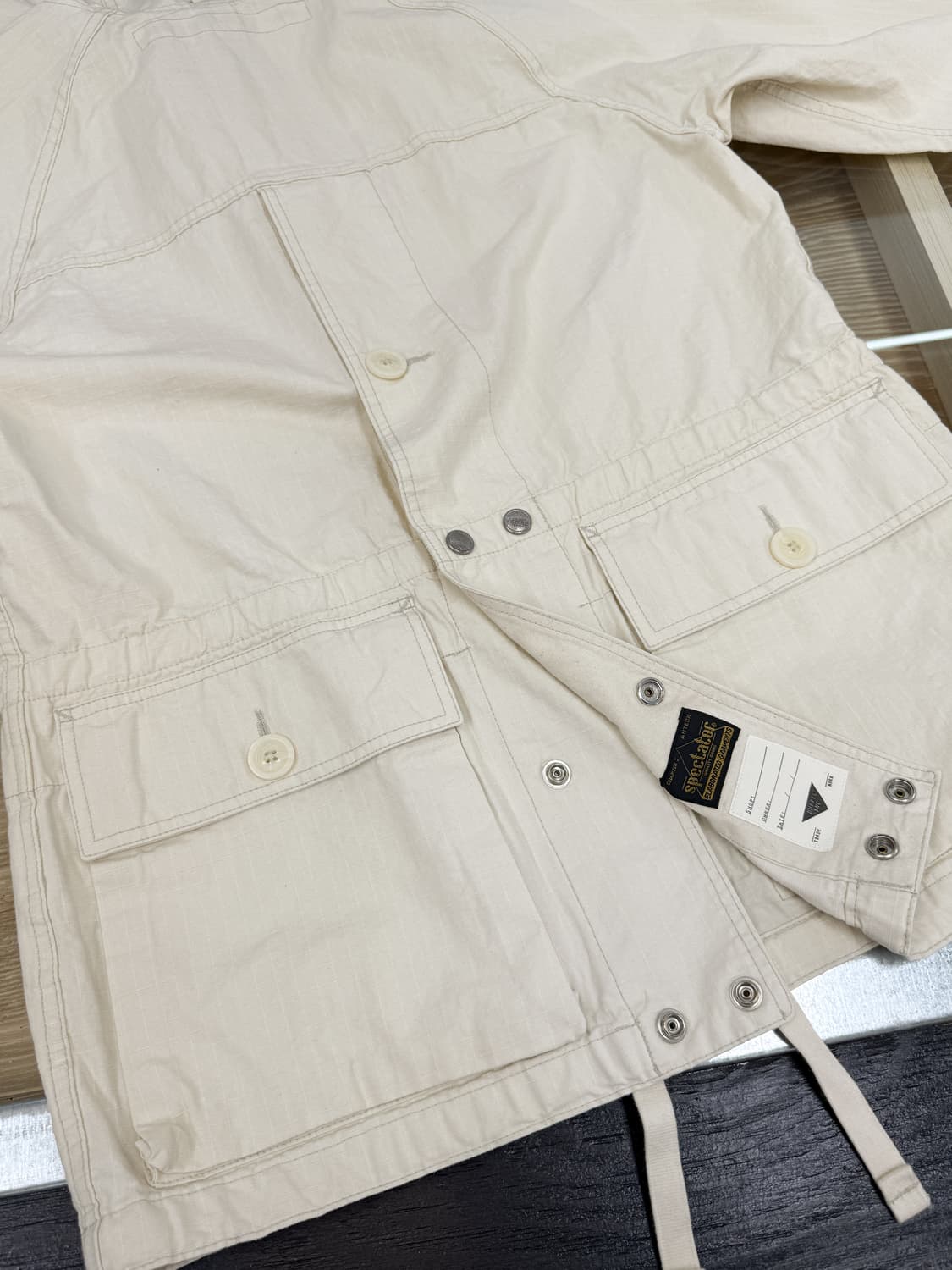 스펙테이터 16SS 풀오버 파카 상품이미지6