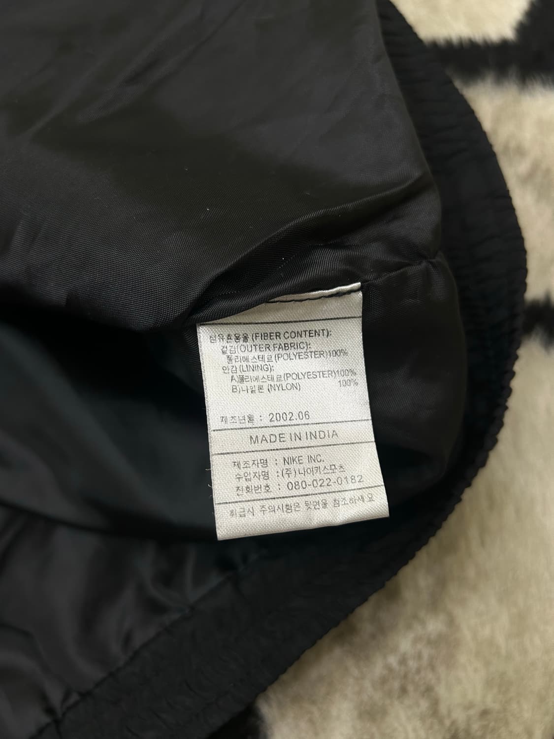 [L]나이키 02-03 맨체스터 유나이티드 바람막이/블랙 상품이미지6