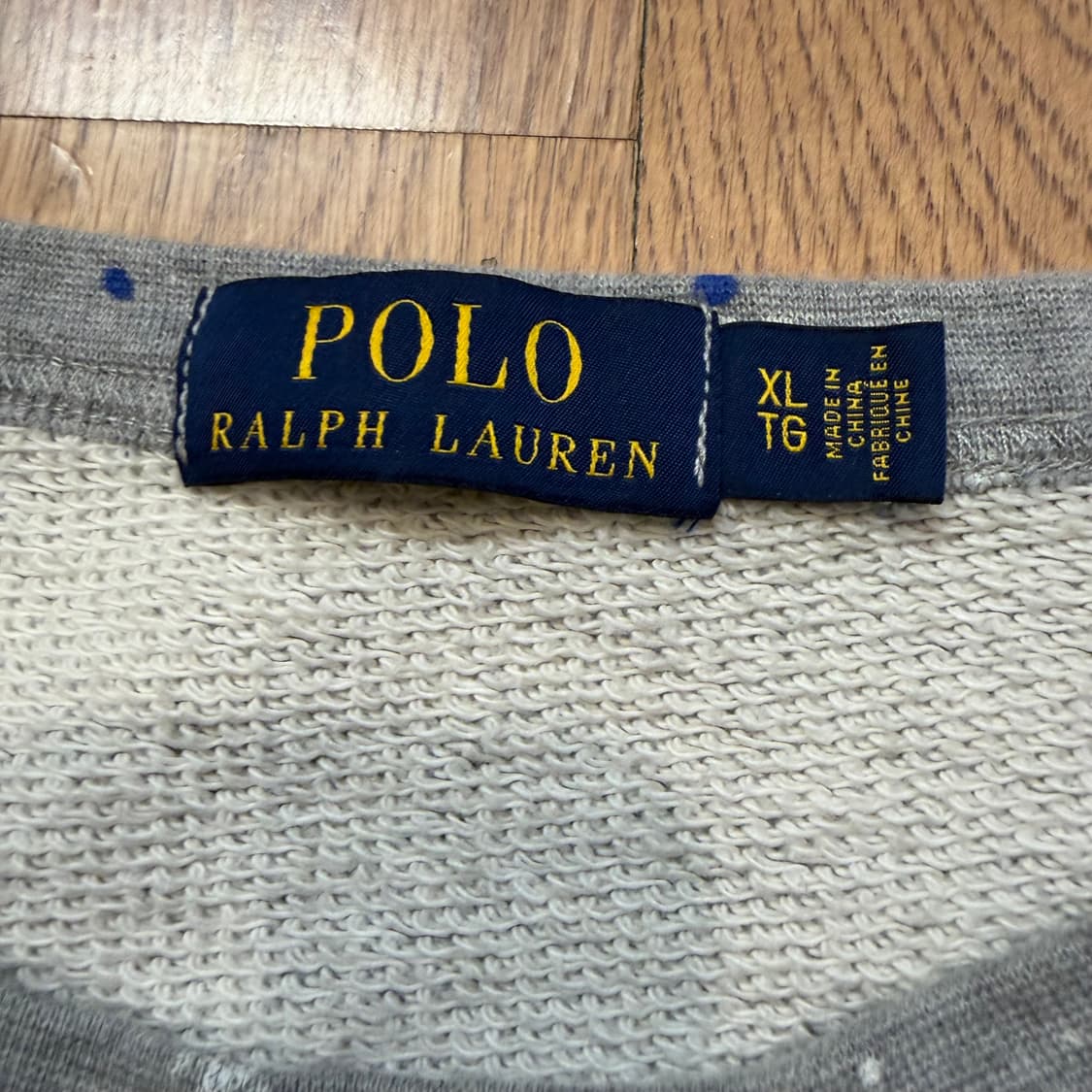 폴로 랄프로렌 페인트 스플래터 크루넥 스웻셔츠 상품이미지3