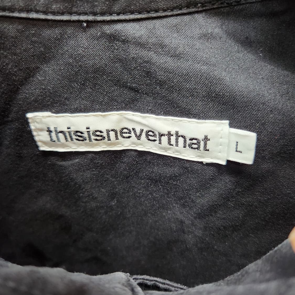 디스이즈네버댓 L.O.F 투웨이 셔츠형 자켓 L(XL) 상품이미지5