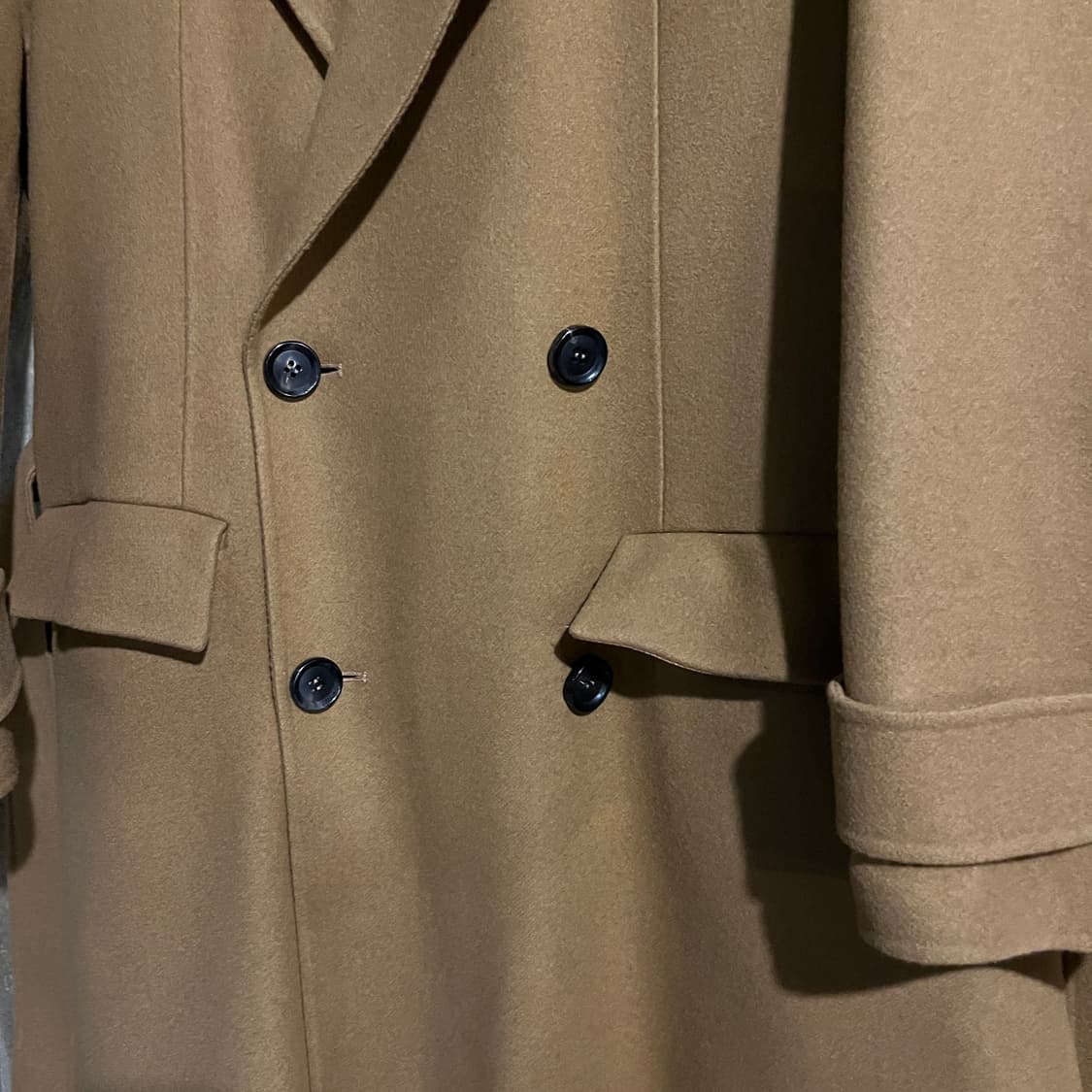 준지 캐시미어 혼방 모직 코트 상품이미지3