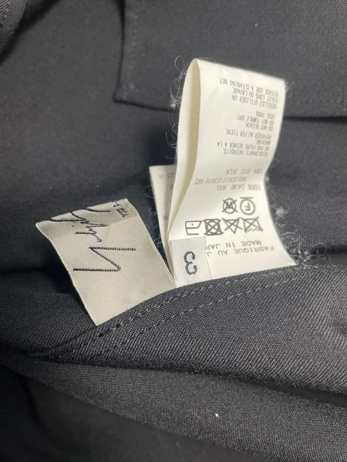 요지 야마모토 복각판 튜닉 셔츠 상품이미지4