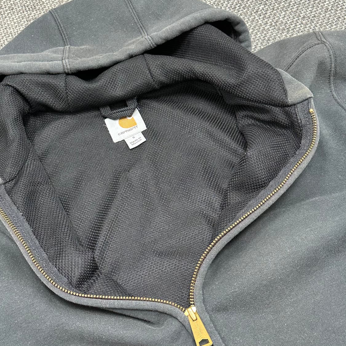 칼하트 빈티지 레인디펜더 후드집업 S(L크기) 상품이미지8