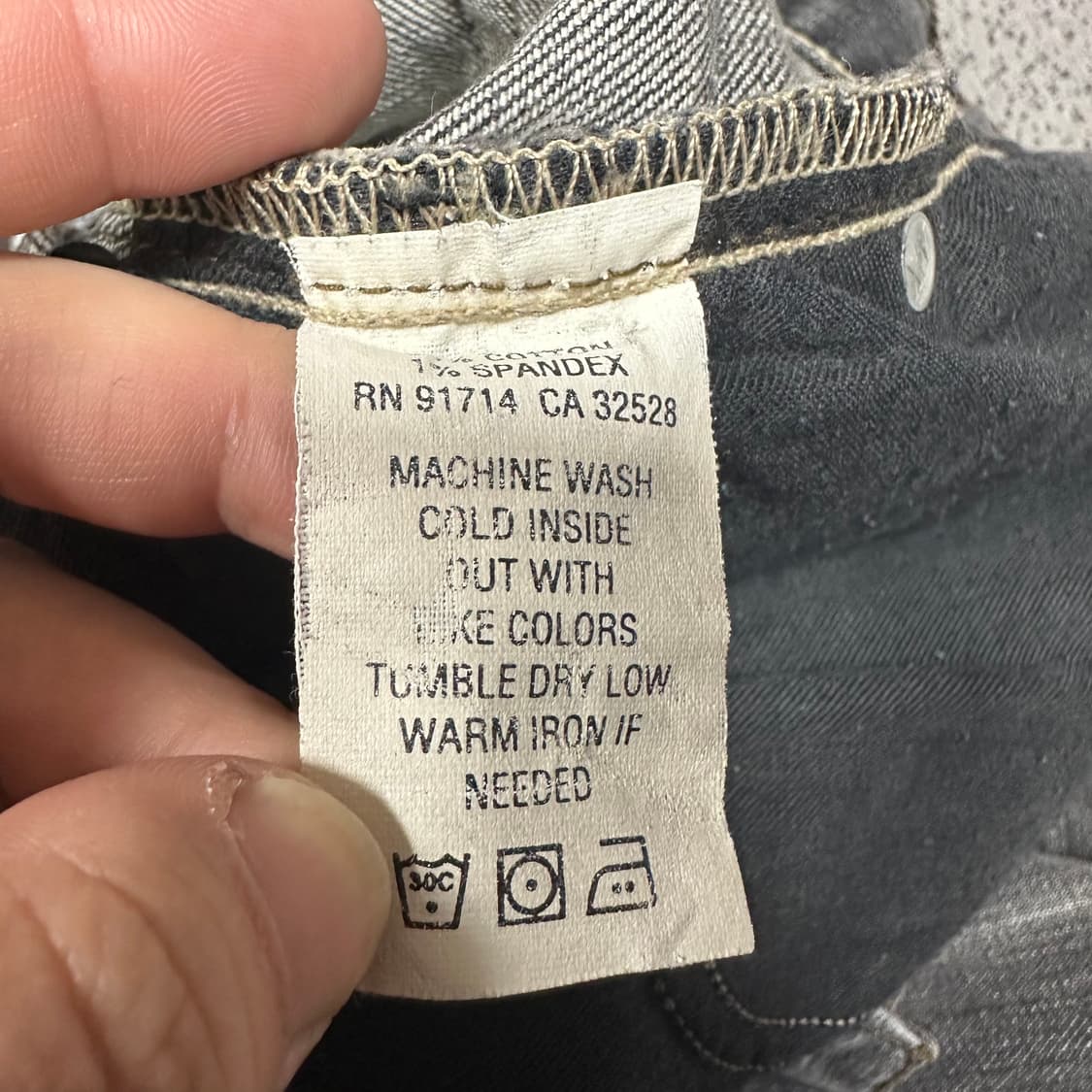 ✨ (바배) 아르마니 익스체인지 데님 팬츠 상품이미지6