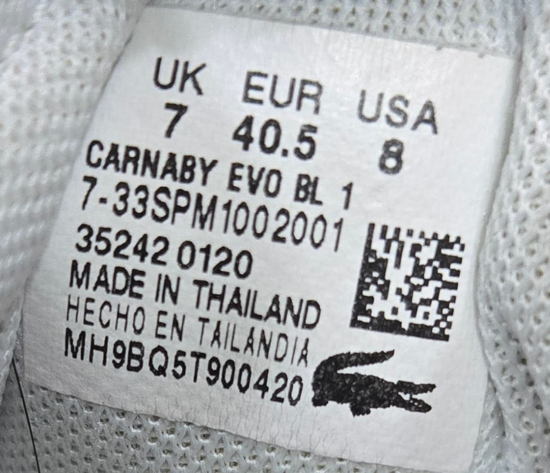 라코스테 260mm-  카나비 에보 318 시그널 슈즈   상품이미지7