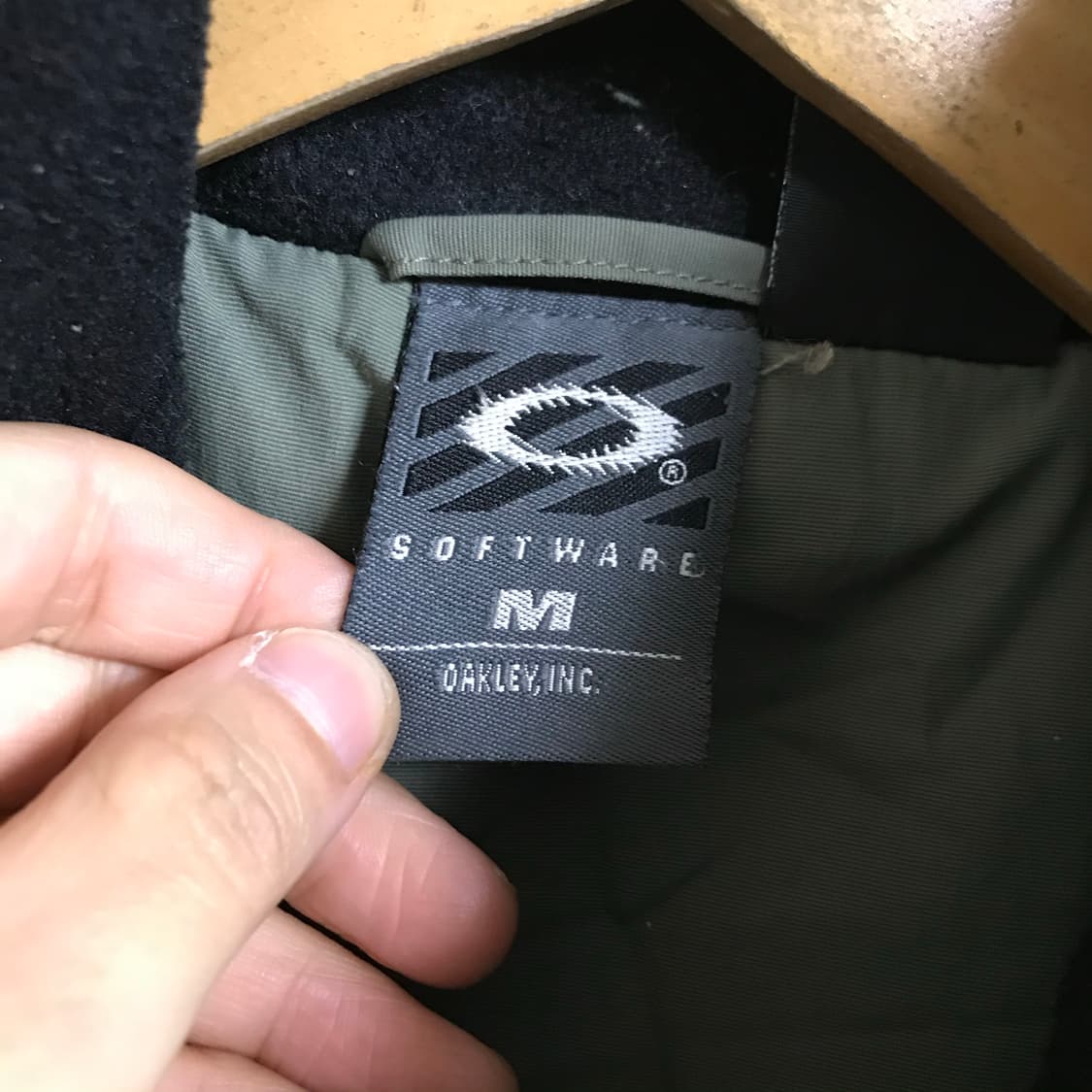 오클리 90s 시드니처로고 카키 자켓 상품이미지3