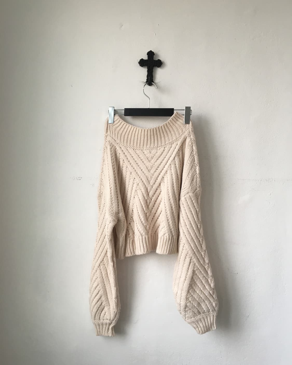 Pattern point knit 상품이미지3