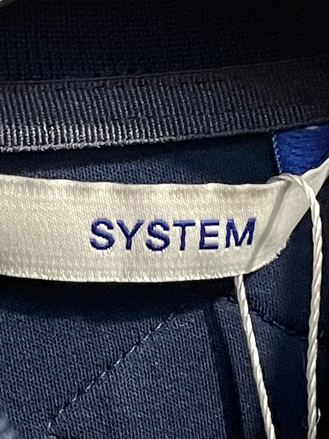 시스템 반팔 카라 티셔츠 상품이미지3