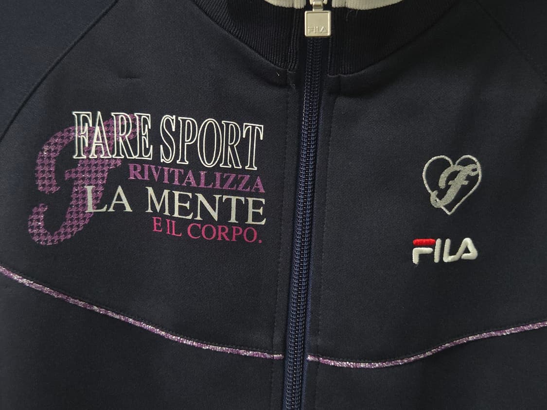 퍼플 스포티 코디 세트 (2벌) (휠라 져지, 아디다스 스커트) 상품이미지4