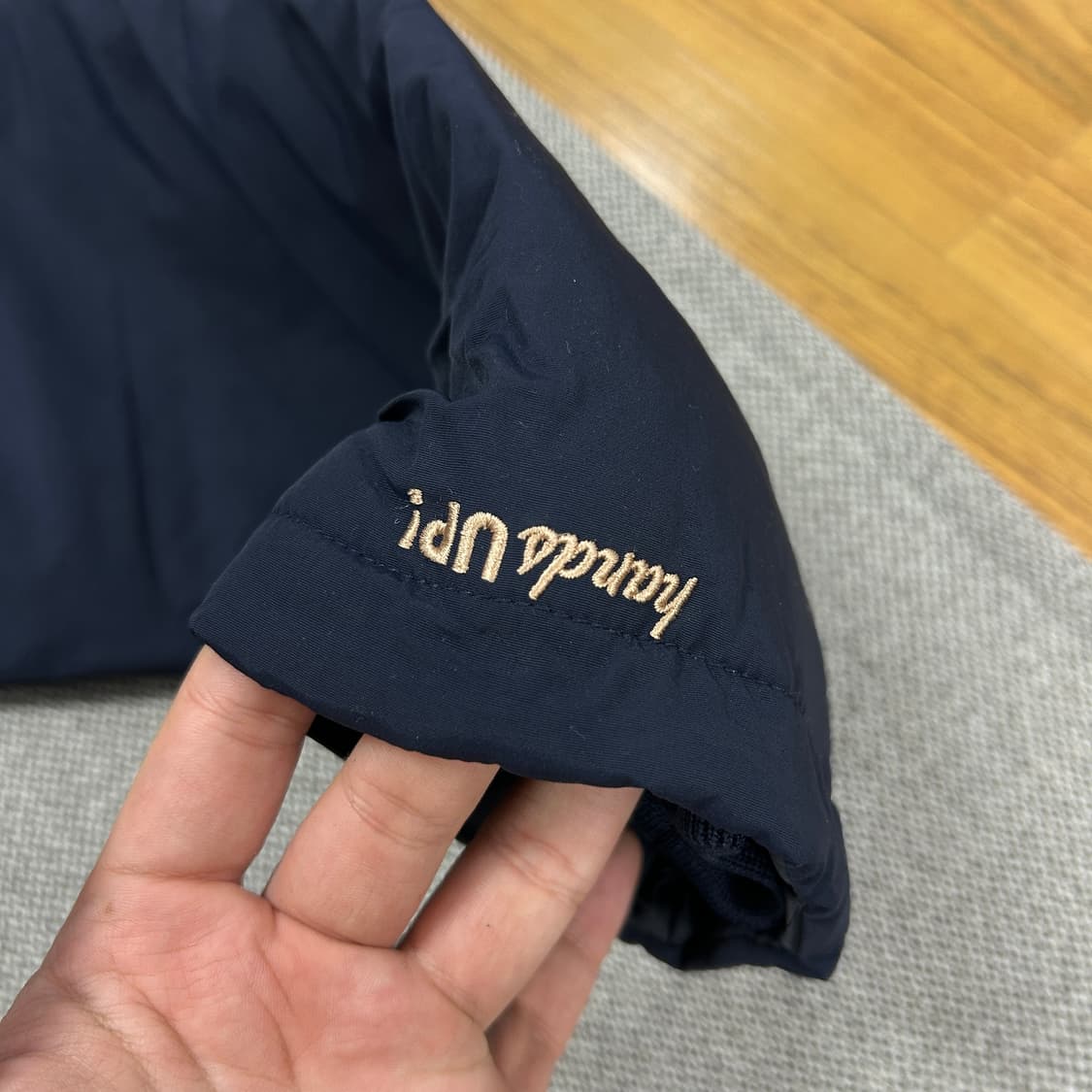 데상트 NC다이노스 22시즌 동계 누빔점퍼(110) 상품이미지6