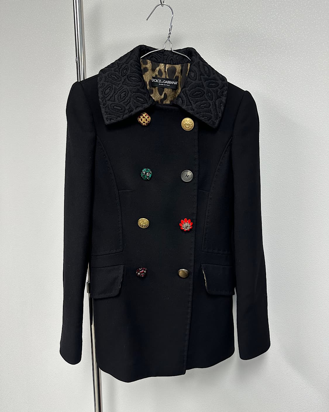 돌체앤가바나 버튼 디테일 코트 상품이미지2