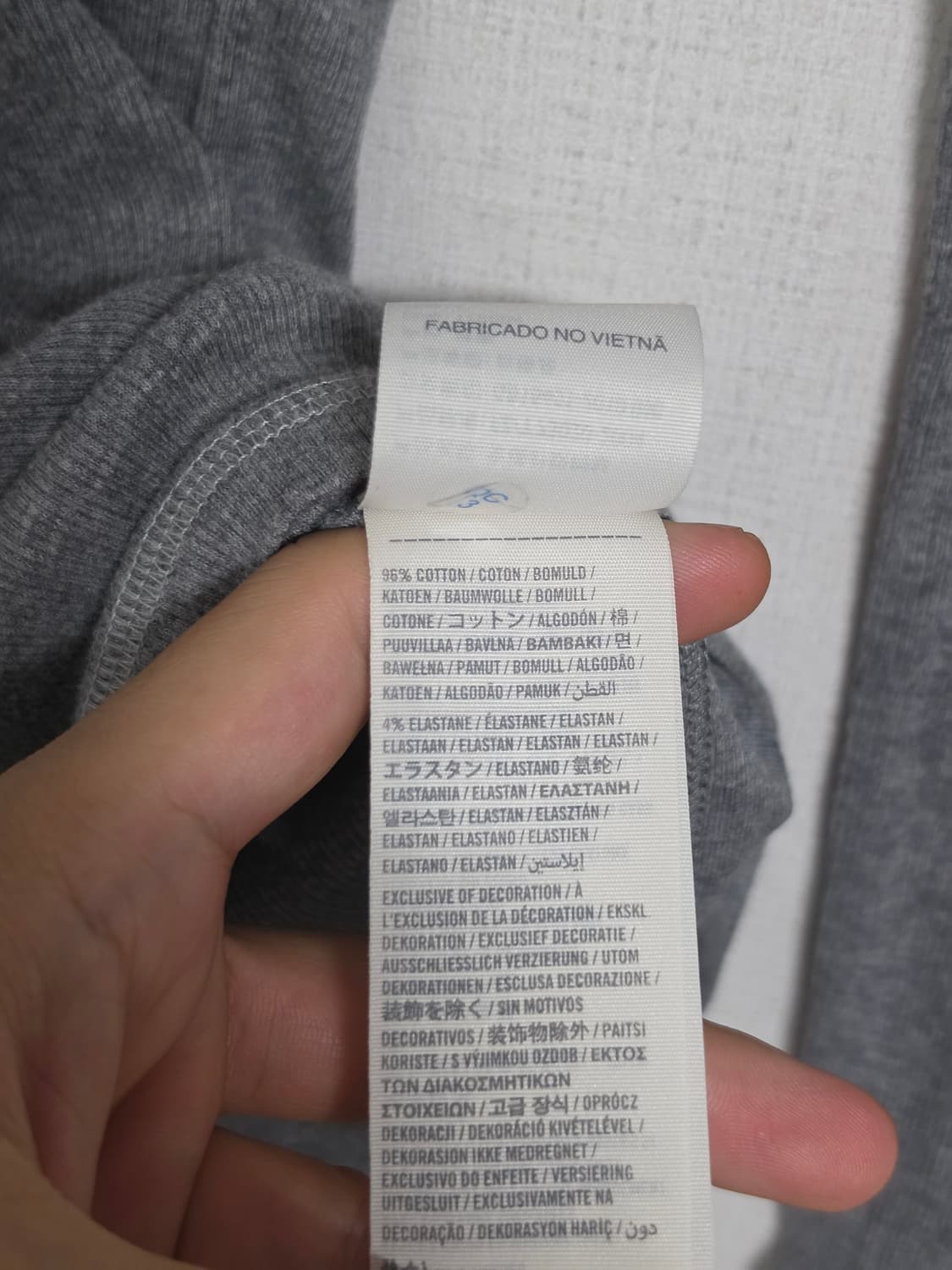 아베크롬비 그레이 순록 헨리넥 티 S 상품이미지4
