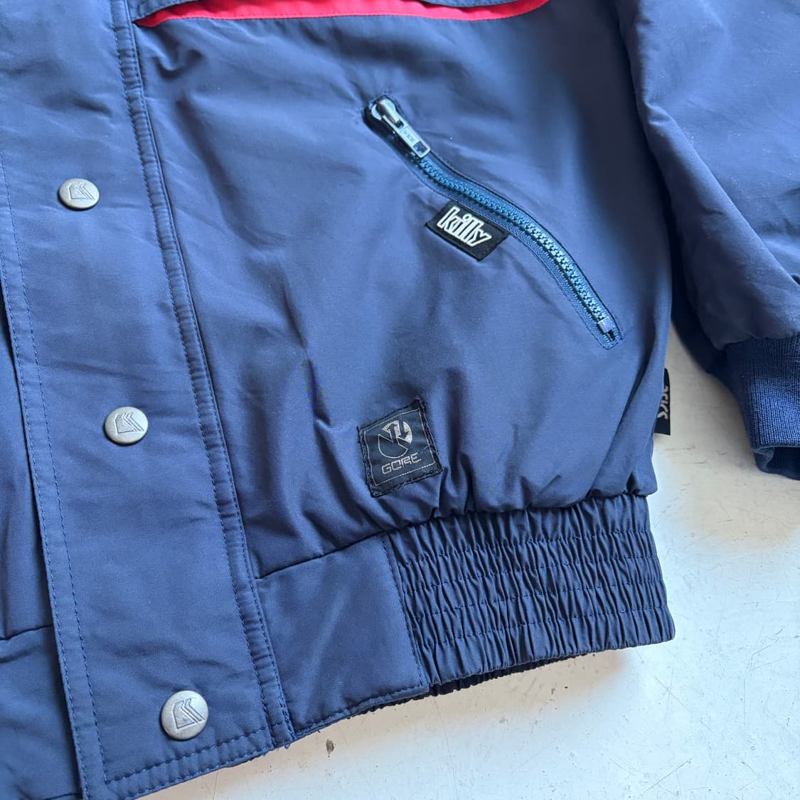 아식스 Killy 빈티지 봄버자켓 M 상품이미지4