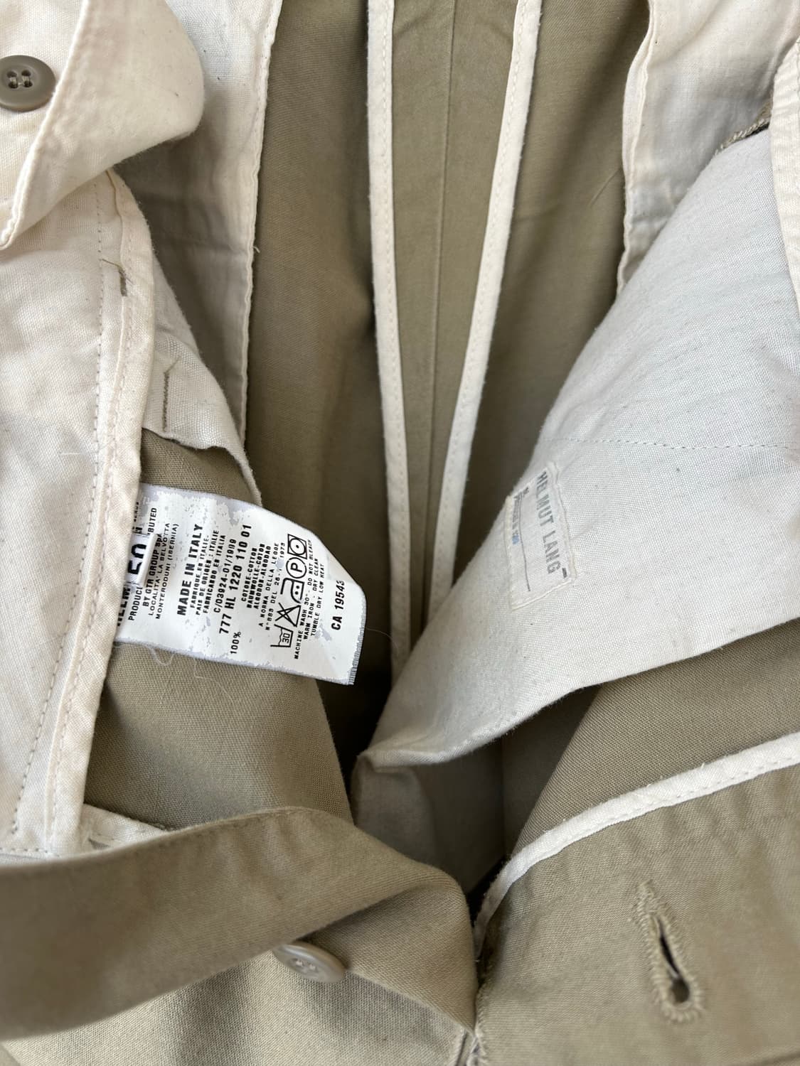 헬무트 랭 1999 코튼 카고 팬츠 상품이미지7